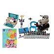 Cake Decorating Airbrush Kit with 24 Amerimist Cake Airbrush Paint, Tc-20t Tank Airbrush Compressor, G22 and G76 Airbrush, 50 Piece Tool and Caddy Decorating Set, and 2013 Wilton Yearbook