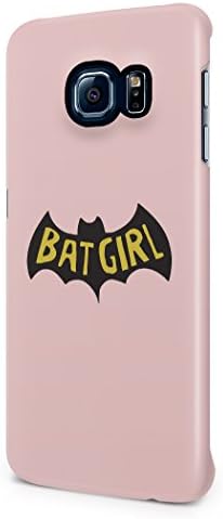 Batgirl Pink Hard Plastic Samsung Galaxy S6 Edge Phone Case Cover