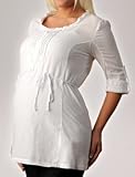 A Pea in the Pod Collection: Ella Moss Button Front Maternity Tunic