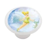 Tinkerbell Fairy Decorative High Gloss Ceramic Drawer Knob