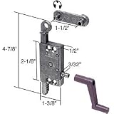 C.R. LAURENCE R7016 CRL Jalousie Window Operator with Crank and Handle Extension by C.R. Laurence