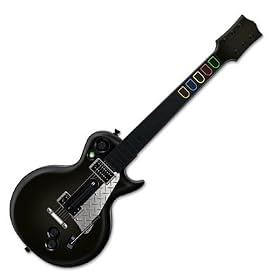 Black DP Pickguard Desgin Guitar Hero III Gibson Les Paul Guitar Controller Skin Decal Sticker for Wii and Xbox 360/ PS3