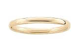 14k Gold Filled Children's Polished Guard and Hinge Bangle Bracelet