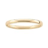14k Gold Filled Children's Polished Guard and Hinge Bangle Bracelet