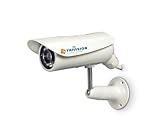 TriVision Bullet, IP Network Camera, Outdoor, IP66-rated Waterproof, PoE, MicroSD DVR, Night vision, IR Cut Filter, Install in 3 Steps with Our iPhone, iPad and Android apps