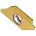 Sandvik Coromant CoroCut XS Carbide Parting Insert, GC1025 Grade, Multi-Layer Coating, Left Hand Orientation, LH Cut, 2 Cutting Edges, MACL 3 200-L, 0.002" Corner Radius, 3 Insert Seat Size (Pack of 5)