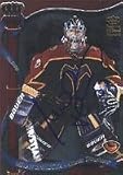 Milan Hnilicka, Atlanta Thrashers, 2002 Pacific Crown Royale Foil Die Cast Autographed Card