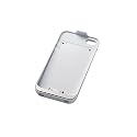 Logitec ワンセグチューナー iPhone4/iPhone4S対応 ケースタイプ バッテリー充電 1,500mAh ホワイト LDT-1SI41WH