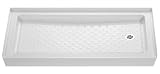 DreamLine SHTR-1136602-00 AMAZON 36 x 60 Shower Base Right-hand Drain