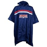 New York Giants Hooded Rain Poncho - Size Bigger