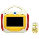 Kinder DVD Player rot ( Video Player ) mit Fernbedienung Er spielt DVD, CD, CD-R, CD-RW, VCD und MP3 ab. mit Netzteil