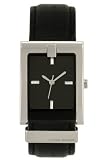 Karen Millen K026 Ladies Black Leather watch