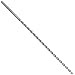 Precision Twist QC1290P High Speed Steel Extra Long Length Drill Bit, Uncoated (Bright) Finish, Round Shank, Parabolic Flute, 135 Degree Point Angle