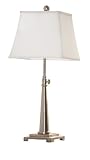 CBK Ltd Iron Extension Buffet Lamp with Pewter Finish, 30-Inch H Max