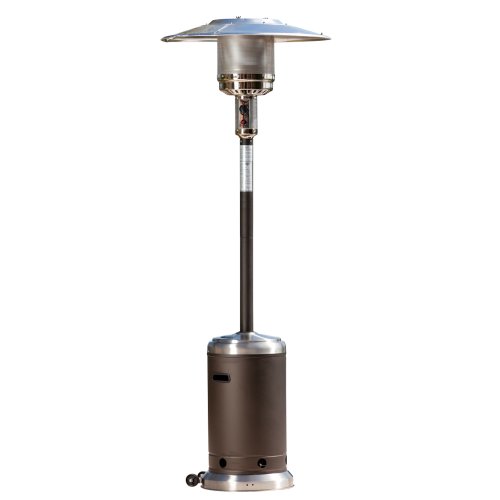 Fire Sense and Stainless Steel Commercial Patio Heater, Mocha