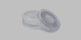 ALCOHOL CUPS CUT GLASS 1-1/2 OZ