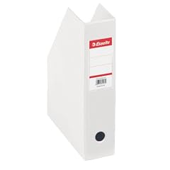 Leitz 56000 Stehsammler, A4, Pappe mit PVC-umschweisst, weiss