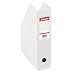 Leitz 56000 Stehsammler, A4, Pappe mit PVC-umschweisst, weiss