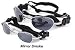 31OIzgU9v7L. SL75  SILVER FRAME MIRROR LENS Doggles k9 Optix LARGE
