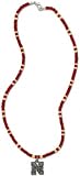 Nebraska Cornhuskers Men's Wood Bead Necklace