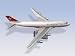 SWISS AIR B747-200 DESKTOP MODEL W/GEAR 1:200