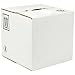 Qorpak PLA-03243 LDPE 5 Gallon Natural Cubitainer, with Carton and 38-400 Neck Finish, White Polypropylene SturdeeSeal PE Foam Lined Cap (Case of 48)