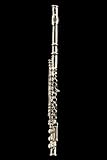 Flute Pin - Nickel Silver Plated