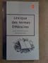 Lexique des termes litt�raires
