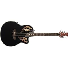 Stagg elektro-akustische Shallow Bowl Gitarre mit Cutaway