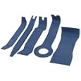 5 Piece Automotive Body Work Trim and Molding Removal Tool, Non Marring No Scratch