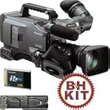 AG-HPX500 2/3 Shoulder Mounted P2 Camcorder Kit, 1080p/1080i/720p, NTSC/PAL, includes 4 16GB P2 Car