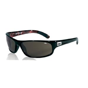 Buy Bolle Anaconda Sport Sunglasses 10767 Black Red Snake Frames With Tns Lenses - Bolle...