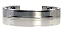 Q-Link Ladies Brushed Stainless Steel SRT-3 Bracelet - Available in Various Sizes