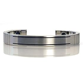 Q-Link Brushed Stainless Steel SRT-3 Bracelet