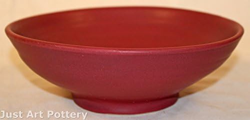 Van Briggle Pottery 1940s Original Persian Rose Ribbed Bowl