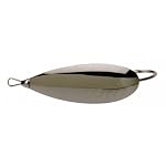 Johnson Silver Minnow Spoon 1/4oz Black