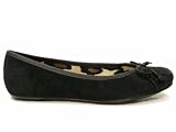 Jessica Simpson Women's Leve Flat,Black,7.5 M