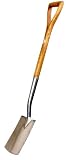 Rolson 82620 Stainless Steel Border Spade with Ash Wood Handle