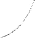 Karat Platinum Curb Chain Necklace, 24