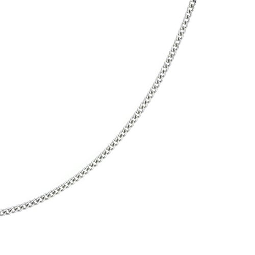 Karat Platinum Curb Chain Necklace, 24