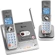 AT&T SL82218 DECT 6.0 Digital Dual Handset Answering System - Titanium and Carbonite