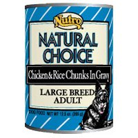 Nutro Natural Choice Lg. Breed Canned Dog Food 12oz Case(12)