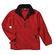 Casual Wear Adirondack Fleece Pullover, Red/Black Casual Wear Adirondack Fleece Pullover, Red/Black