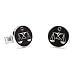 Sterling Scales of Justice Cufflinks