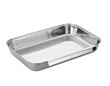 MIU Polished Stainless-Steel Dry or Wet Breading Trays