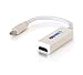 Cables To Go 54161 9in Mini DisplayPort Male to HDMI Female Adapter Cable (White)
