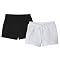 Toddler Girls' Circo® 2-pack Knit Shorts - Ebony/White
