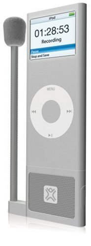 Childrens Toyshop  Electronics : Xtrememac MicroMemo Digital Voice Recorder For iPod Nano 2G - Silver - EU