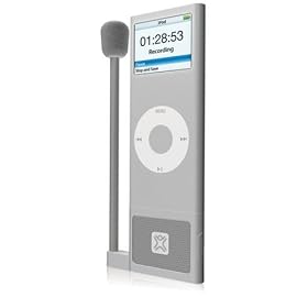 Xtrememac MicroMemo Digital Voice Recorder For iPod Nano 2G - Silver - EU