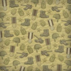 MILITARY PAPER 12 x 12-CALL/DUTY (25 Pack)